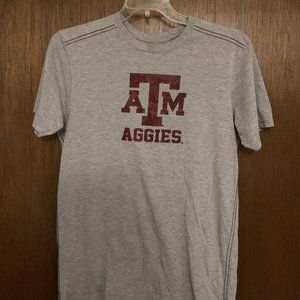 Texas A&M Digi camo Logo Tee